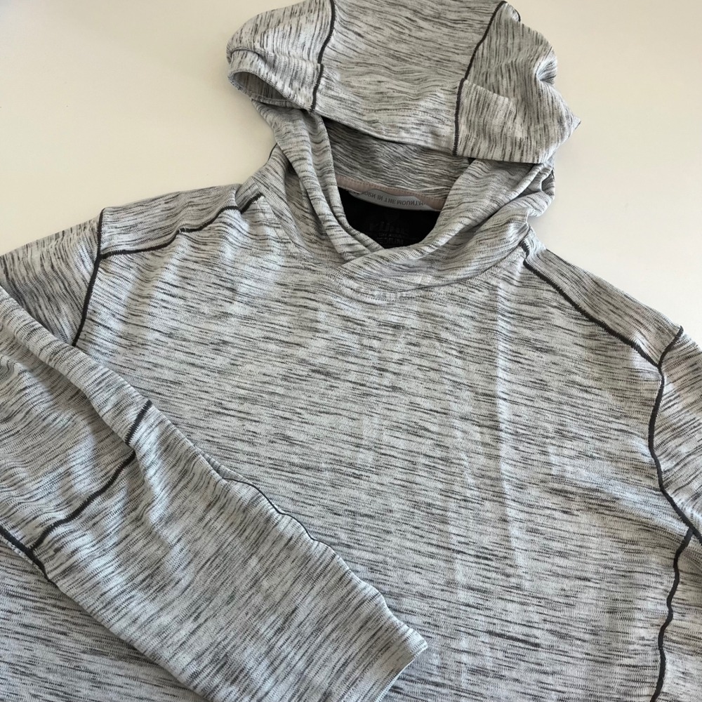 Kuhl Men's‎ Alloy Hoodie Long Sleeve Gray Medium Outdoor Hiking active